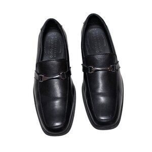 Perry Ellis Portfolio Black Loafers (SKU#3093)